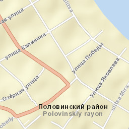 Polovinnoye Street Map