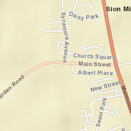 Sion Mills Street Map