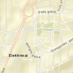 Elektrėnai Street Map