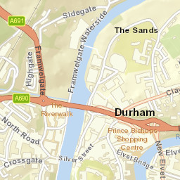 County Durham Street Map