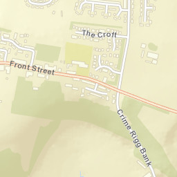 Sherburn Hill Street Map