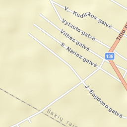 Kudirkos Naumiestis Street Map