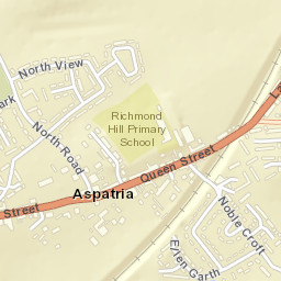 Aspatria Street Map