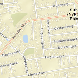 Sundby Street Map
