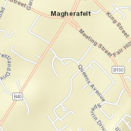 Magherafelt Street Map