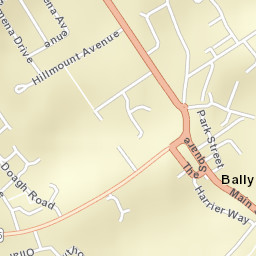 Ballyclare Street Map