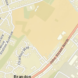 Brandon Street Map