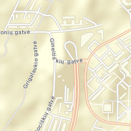 Pašilaičiai Street Map