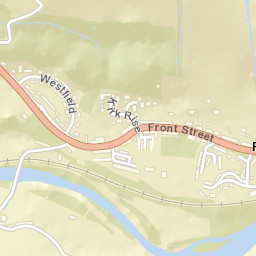 Front Street, Bishop Auckland, County Durham Street Map