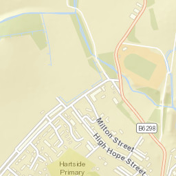 105 High Hope Street, Crook, County Durham Street Map