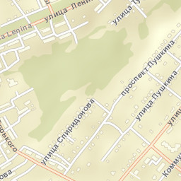 Tarusa Street Map