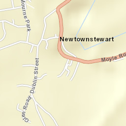 Newtownstewart Street Map