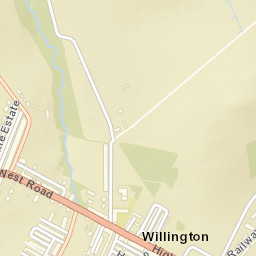 Willington Street Map