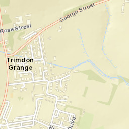 Trimdon Grange Street Map