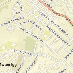 47 Sandy Lonning, Maryport, Cumbria  Street Map