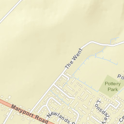 The Went, Dearham, Maryport, Cumbria Street Map