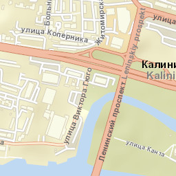 Kaliningrad Street Map