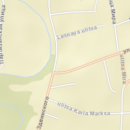 Zdvinsk Street Map