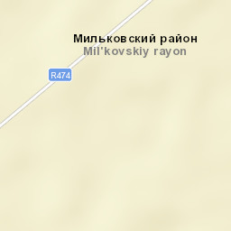 Mil’kovo Street Map