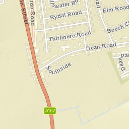 Ferryhill Street Map