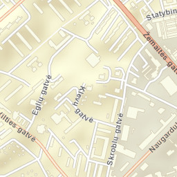 Vilkpėdė Street Map