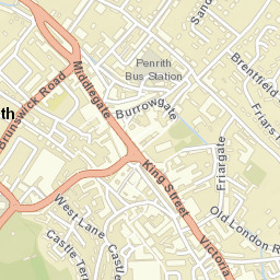 4 Middlegate, Penrith, Cumbria CA11, UK Street Map