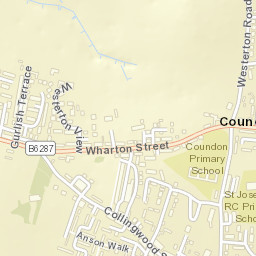 Coundon Street Map