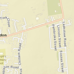 28 Hambleton Road, Coundon, Bishop Auckland Street Map