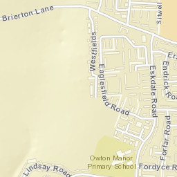 Hartlepool Street Map