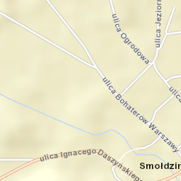Smołdzino Street Map