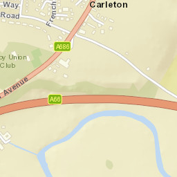 Oak Rd, Penrith, Cumbria CA11, UK Street Map