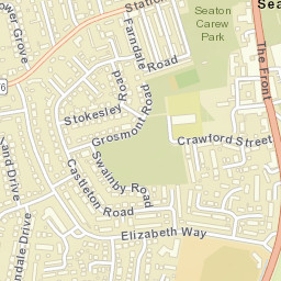 4 Castleton Road, Seaton Carew, Hartlepool Street Map