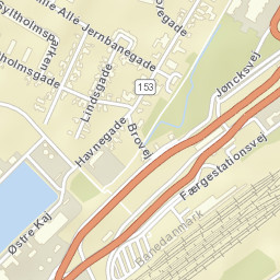 Rødbyhavn Street Map