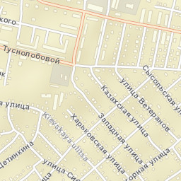 Leninsk-Kuznetsky Street Map