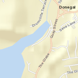 Donegal Street Map