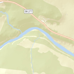 B6277, Barnard Castle, County Durham Street Map