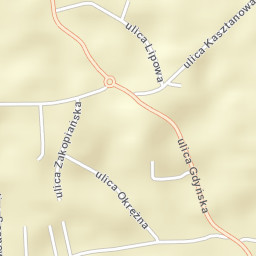 Mrzezino Street Map