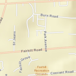 Cookstown Street Map
