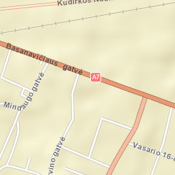 Kybartai Street Map