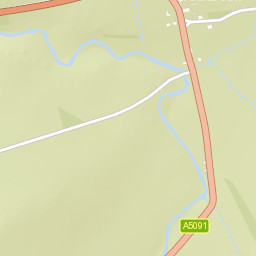 A5091, Lake District National Park, Penrith Street Map