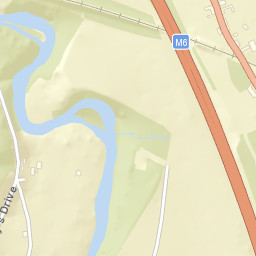 M6, Penrith, Cumbria CA10, UK Street Map