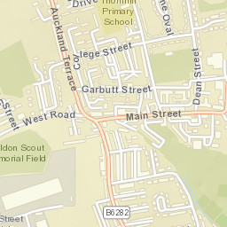 1 Central Parade, Shildon, County Durham Street Map