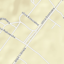 Rekowo Dolne Street Map