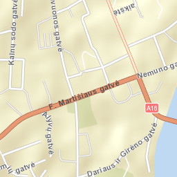 Prienai Street Map