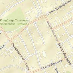 Temnikov Street Map