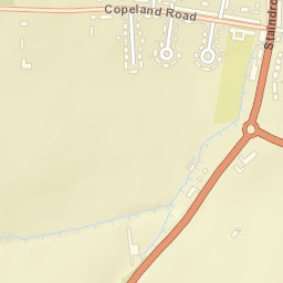 A688, West Auckland, Bishop Auckland Street Map