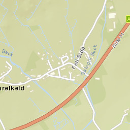 Threlkeld, Lake District National Park, Keswick, Cumbria CA12 Street Map