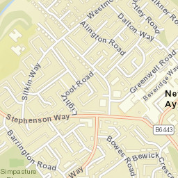 Newton Aycliffe Street Map