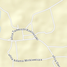 Główczyce Street Map