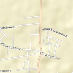 Mosty Street Map